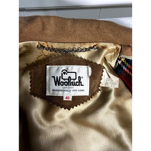 VTG 60's Woolrich Womens Toggle Pea Coat Size 40 - Picture 10 of 15
